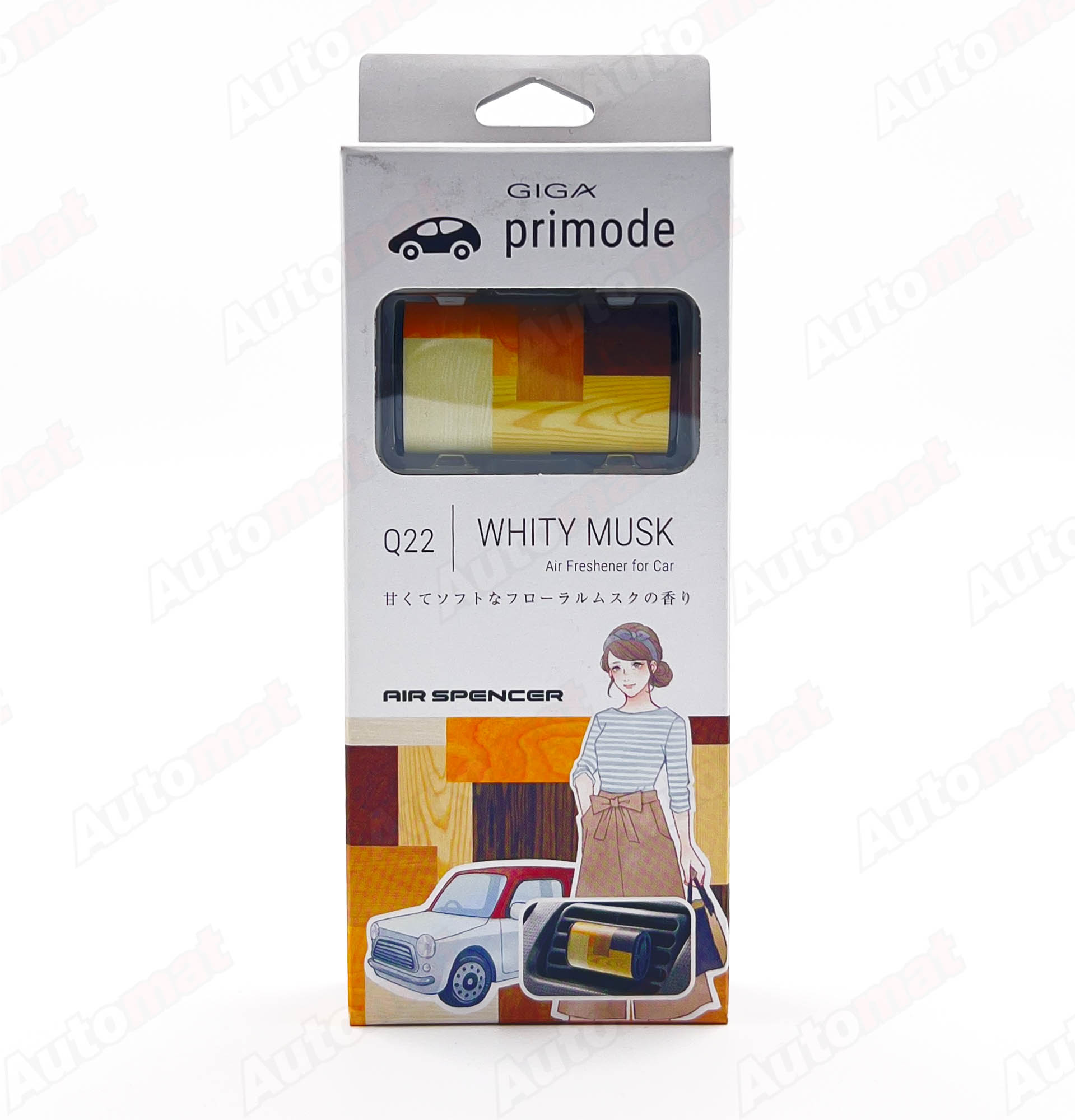 Ароматизатор на кондиционер EIKOSHA GIGA Primode - WHITY MUSK