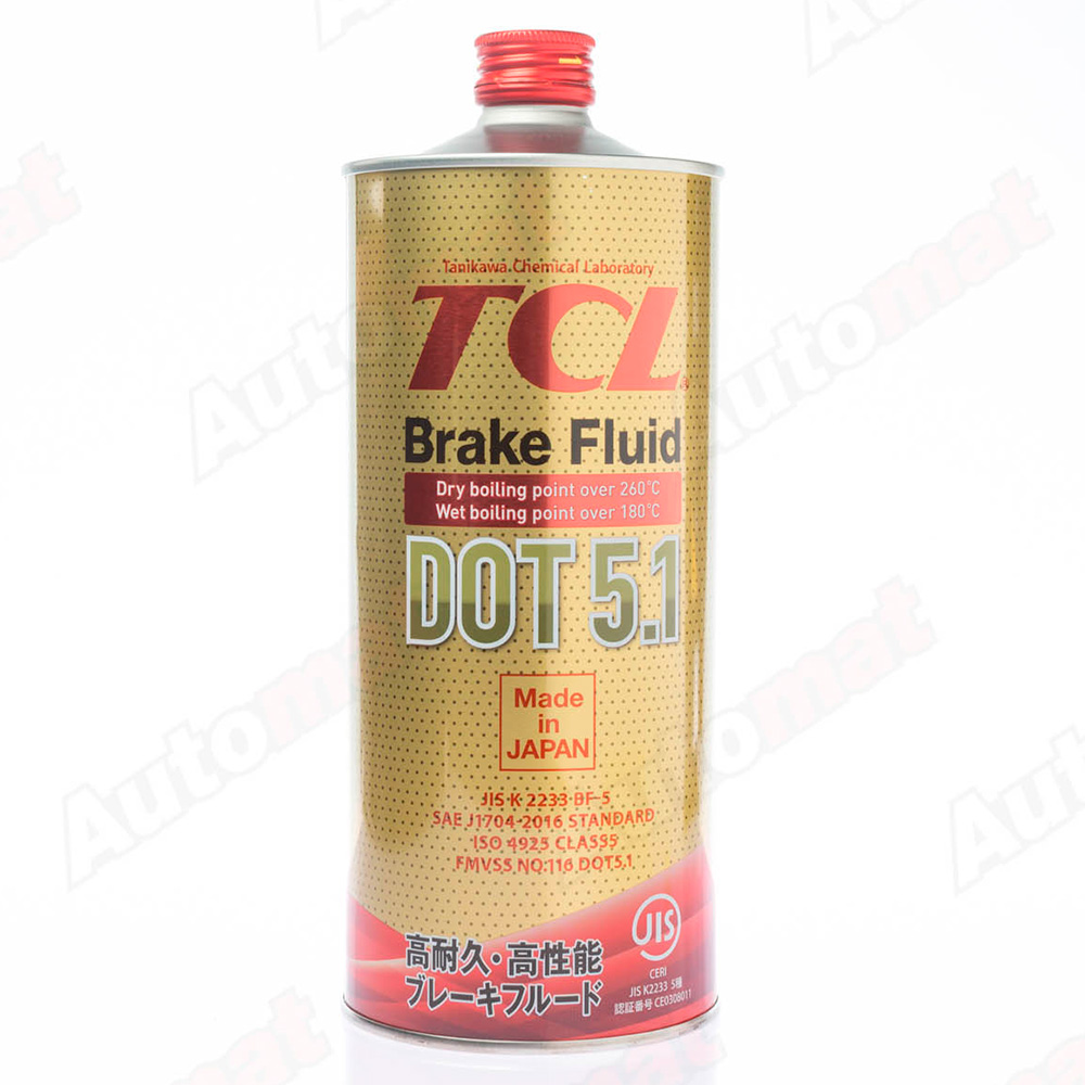Тормозная жидкость TCL DOT 5.1, 1л