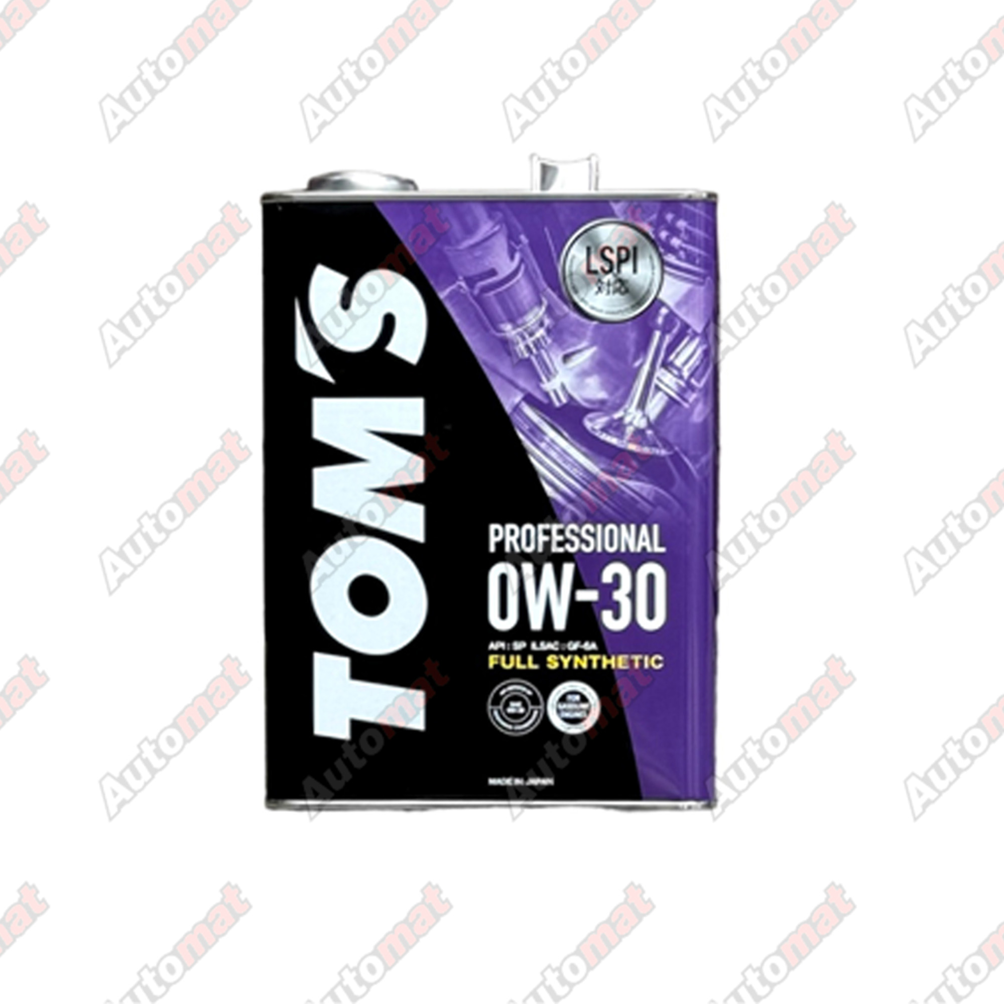 Масло моторное TOM`S Professional 0W-30 SP GF-6A, 4л