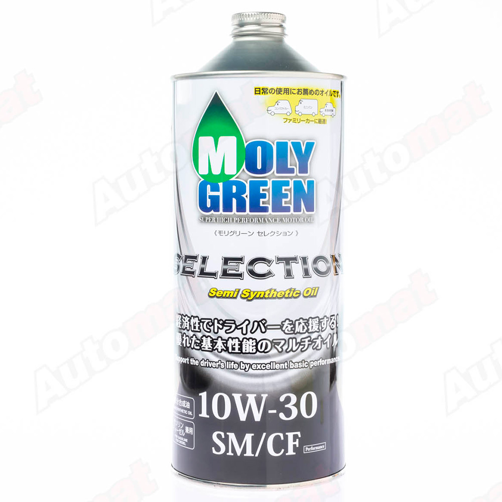 Моторное масло MOLYGREEN SELECTION SM/CF 10W-30, 1л