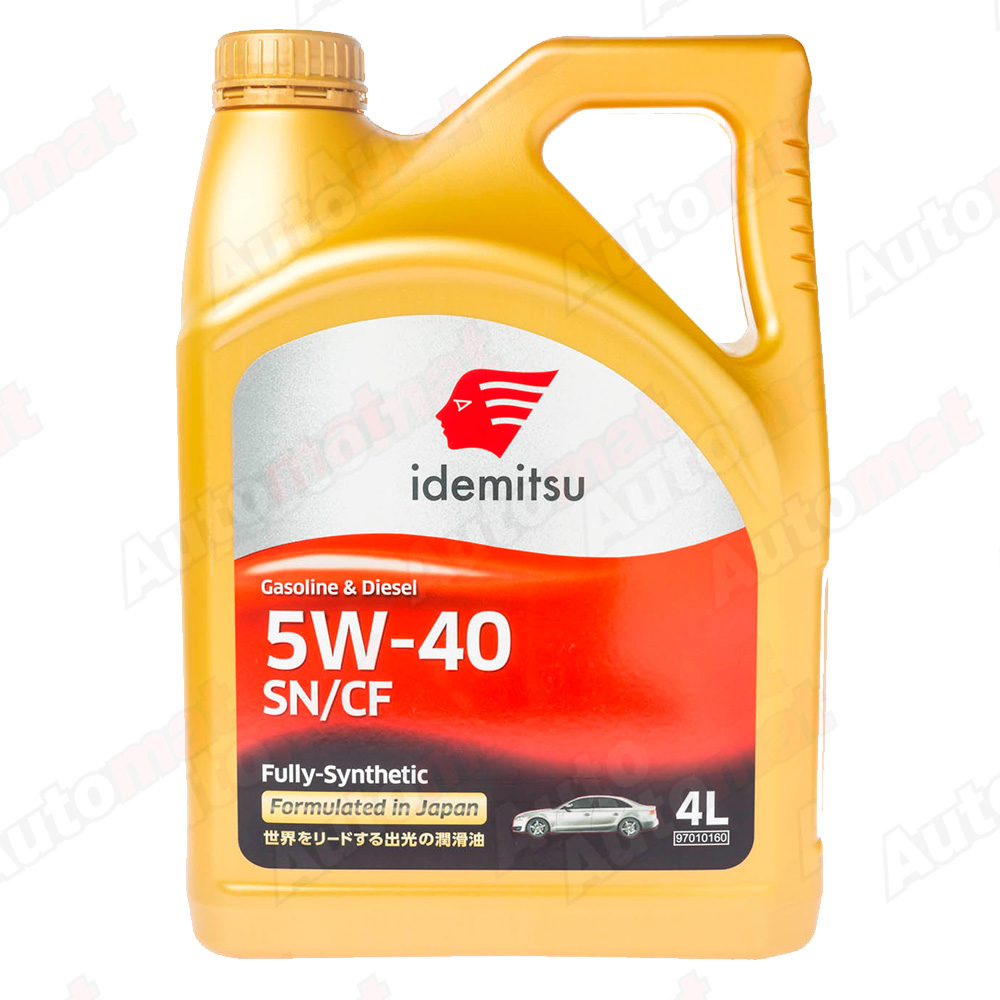Моторное масло IDEMITSU F-S 5W-40 SN/CF FULLY SYNTHETIC, 4л