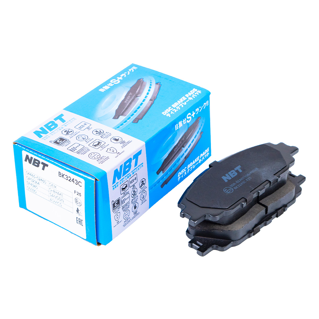 Колодки тормозные дисковые NBT BK3243C / SN330 / SP4340 / GP02364