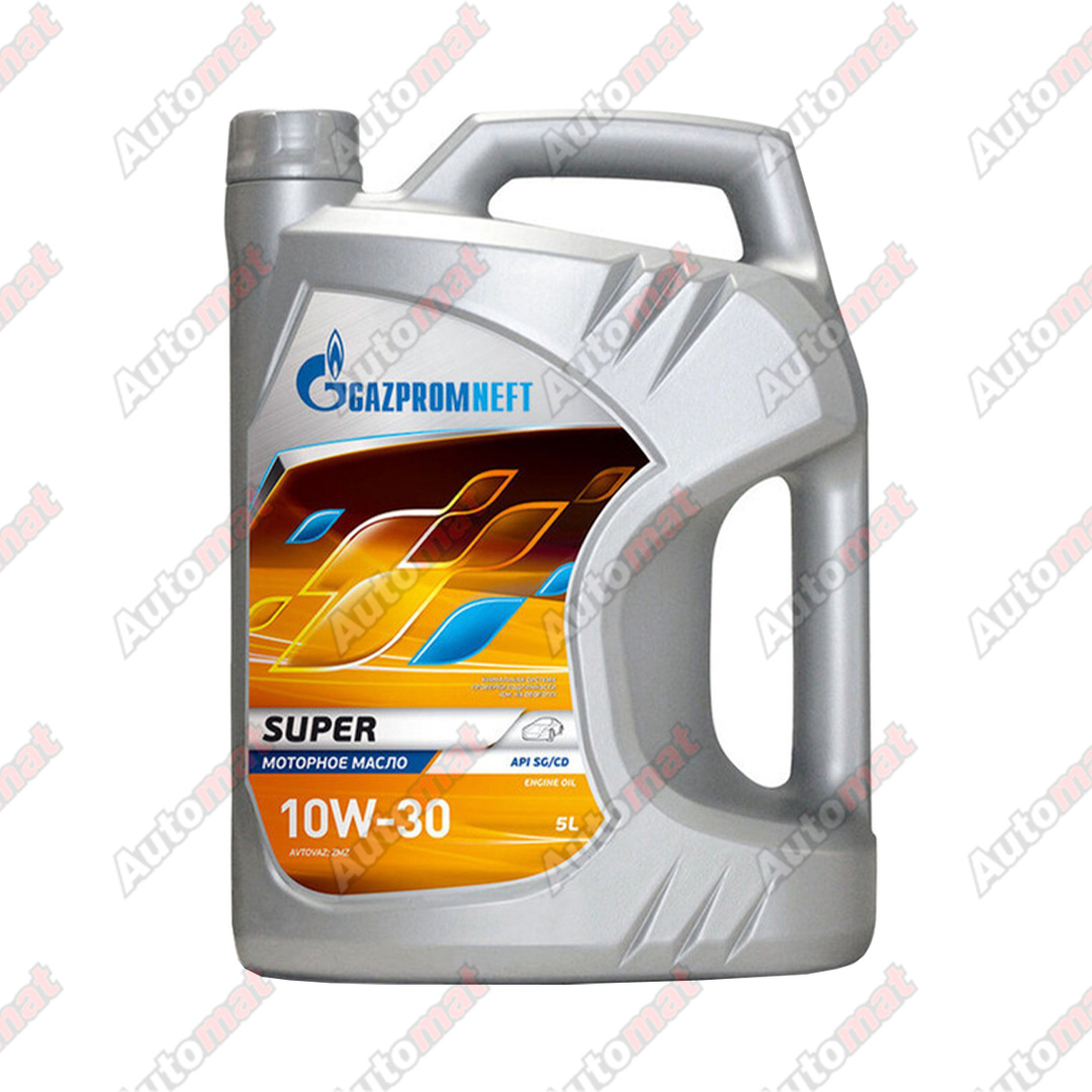 Моторное масло Gazpromneft Super 10W-30, 5л