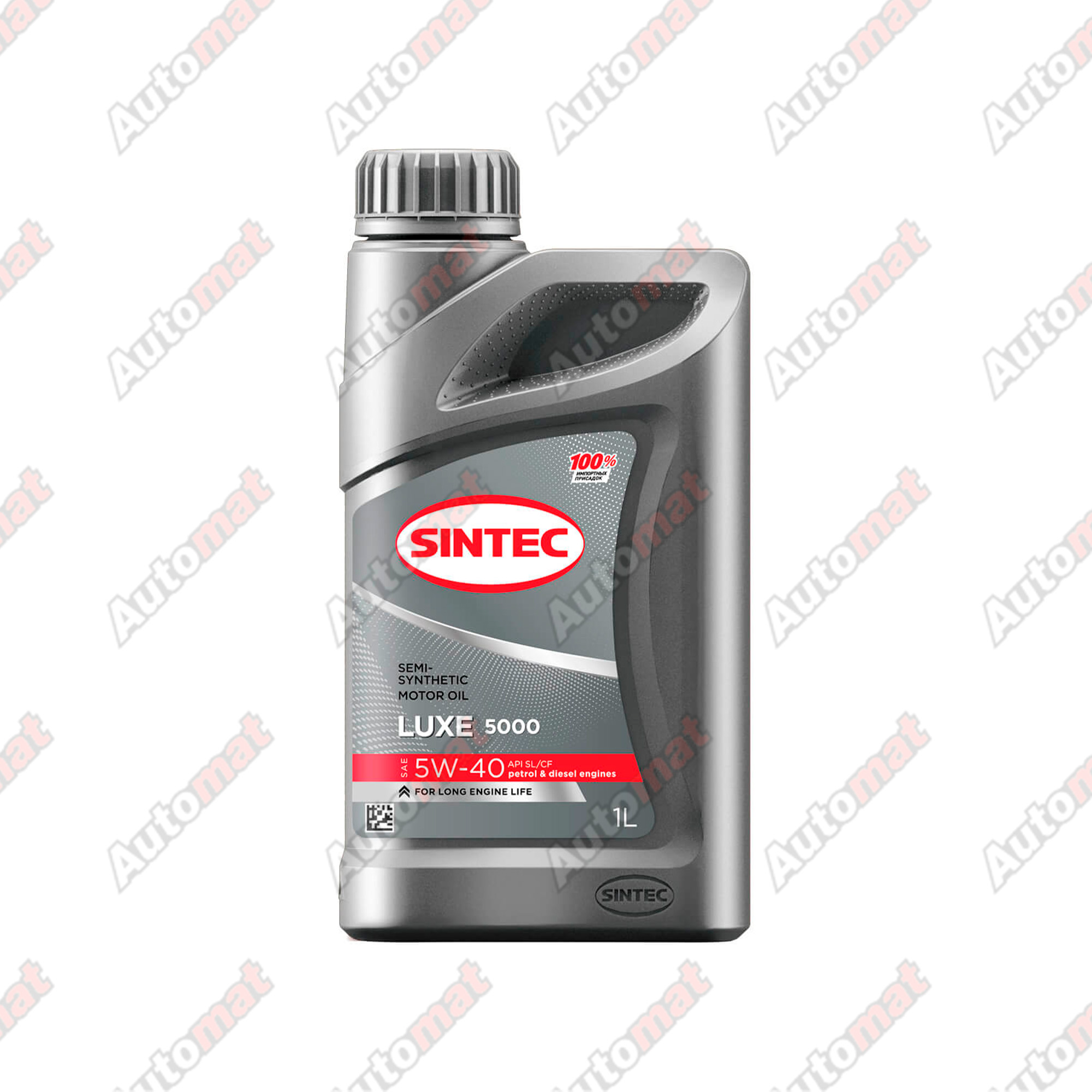 Масло моторное Sintec LUXE 5000 10W-40 SL/CF, 1л