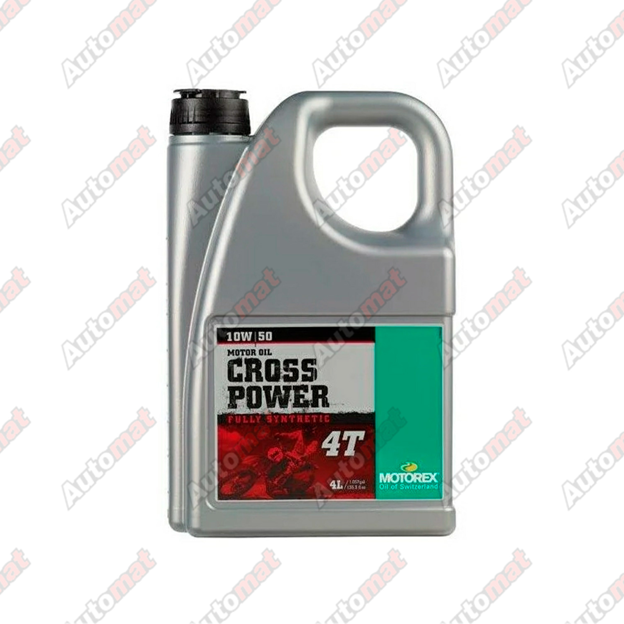 Масло моторное MOTOREX CROSS POWER 4T SAE 10W-50 синтетическое, 4л