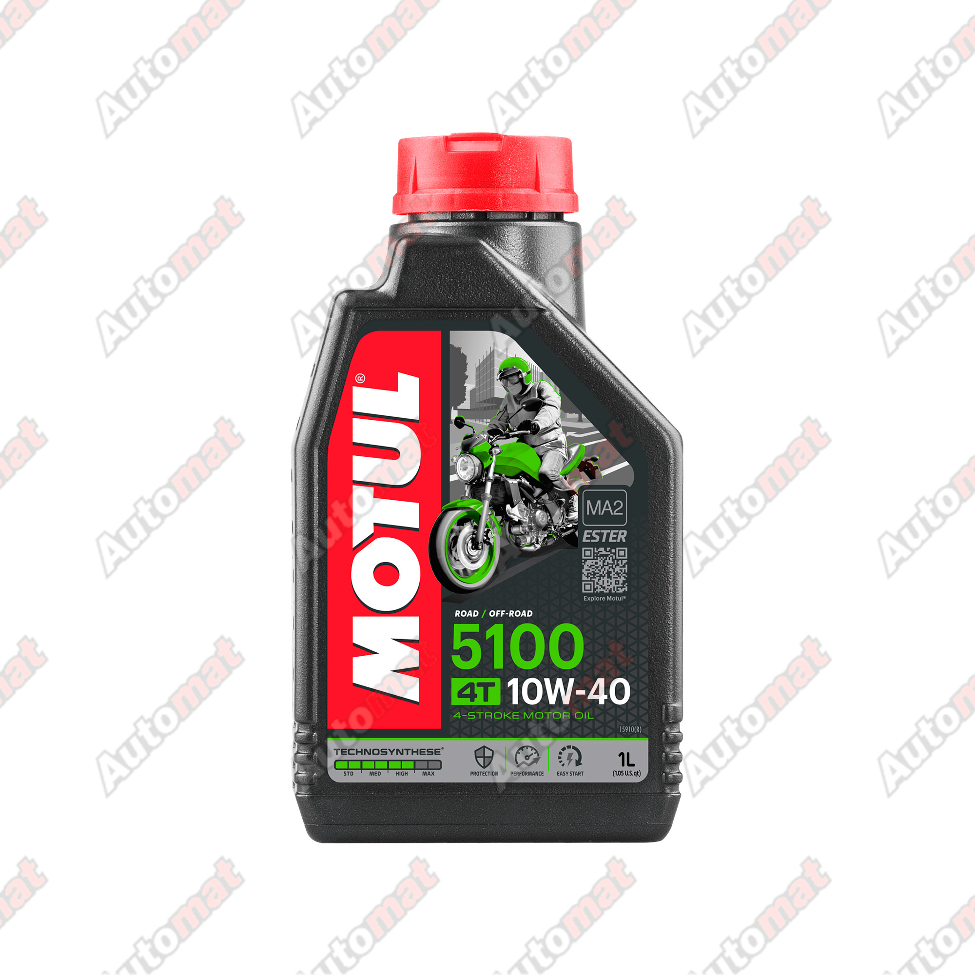 Моторное масло Motul 5100 4T 10W-40 Technosynthese, 1л