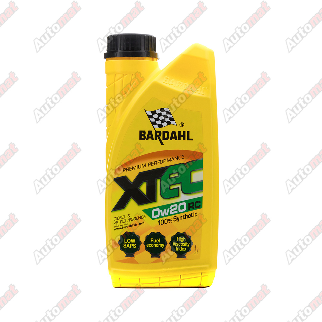 Масло моторное BARDAHL XTEC 0W-20 SN-PLUS RC C5 GF-5, 1л