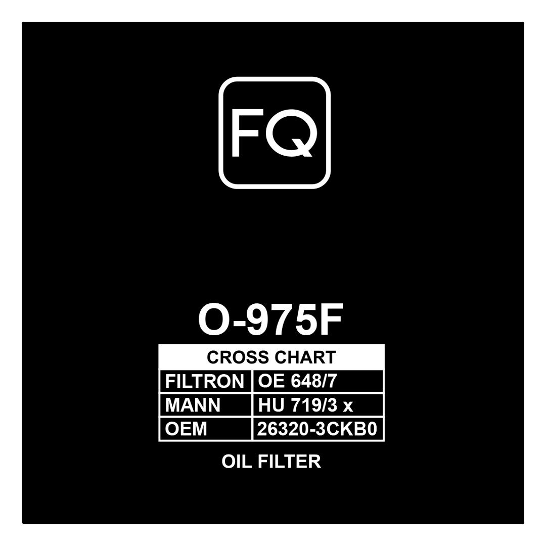 Масляный фильтр FQ O-975F