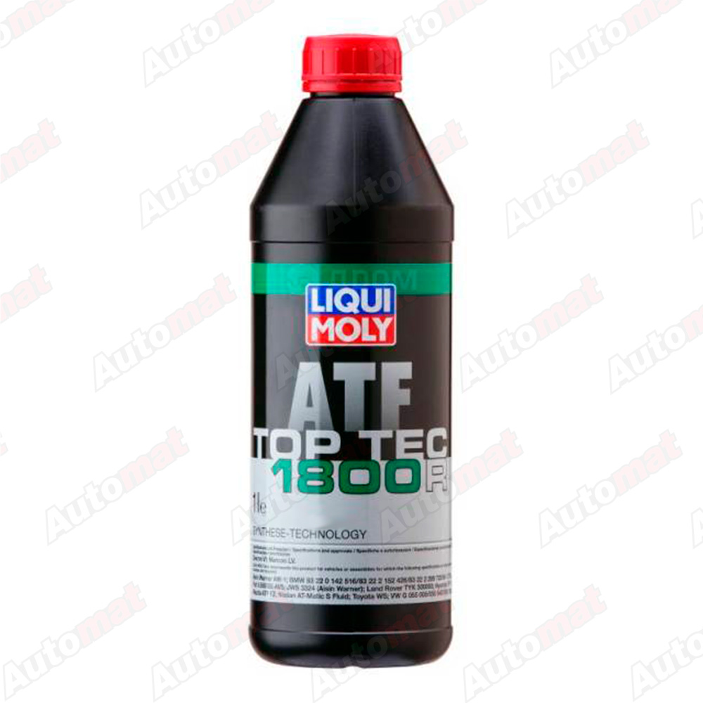 Трансмиссионное масло НС-синтетическое для АКПП Liqui Moly Top Tec ATF 1800 R, 1л