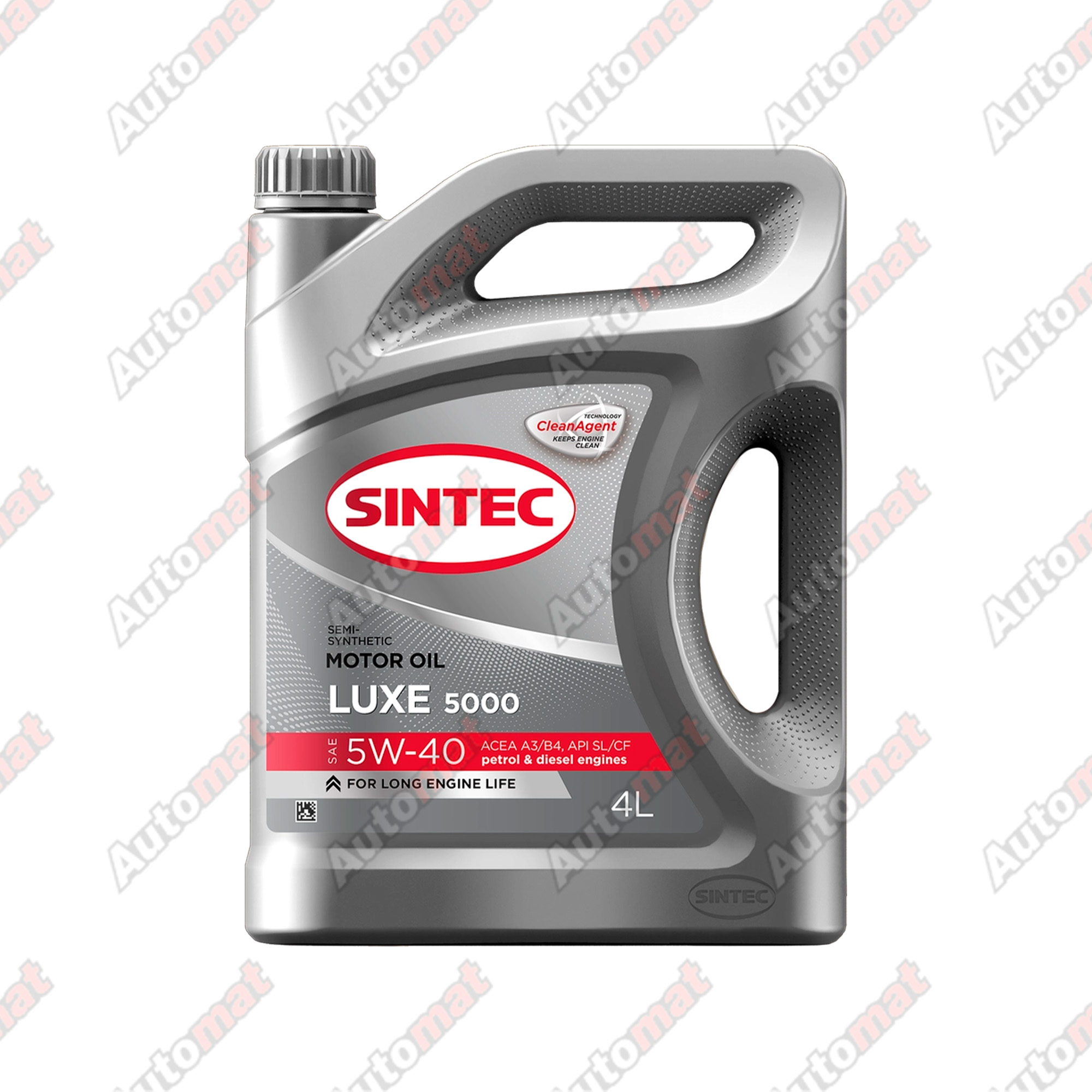 Масло моторное Sintec LUXE 5000 5W-40 SL/CF A3/B4, 4л