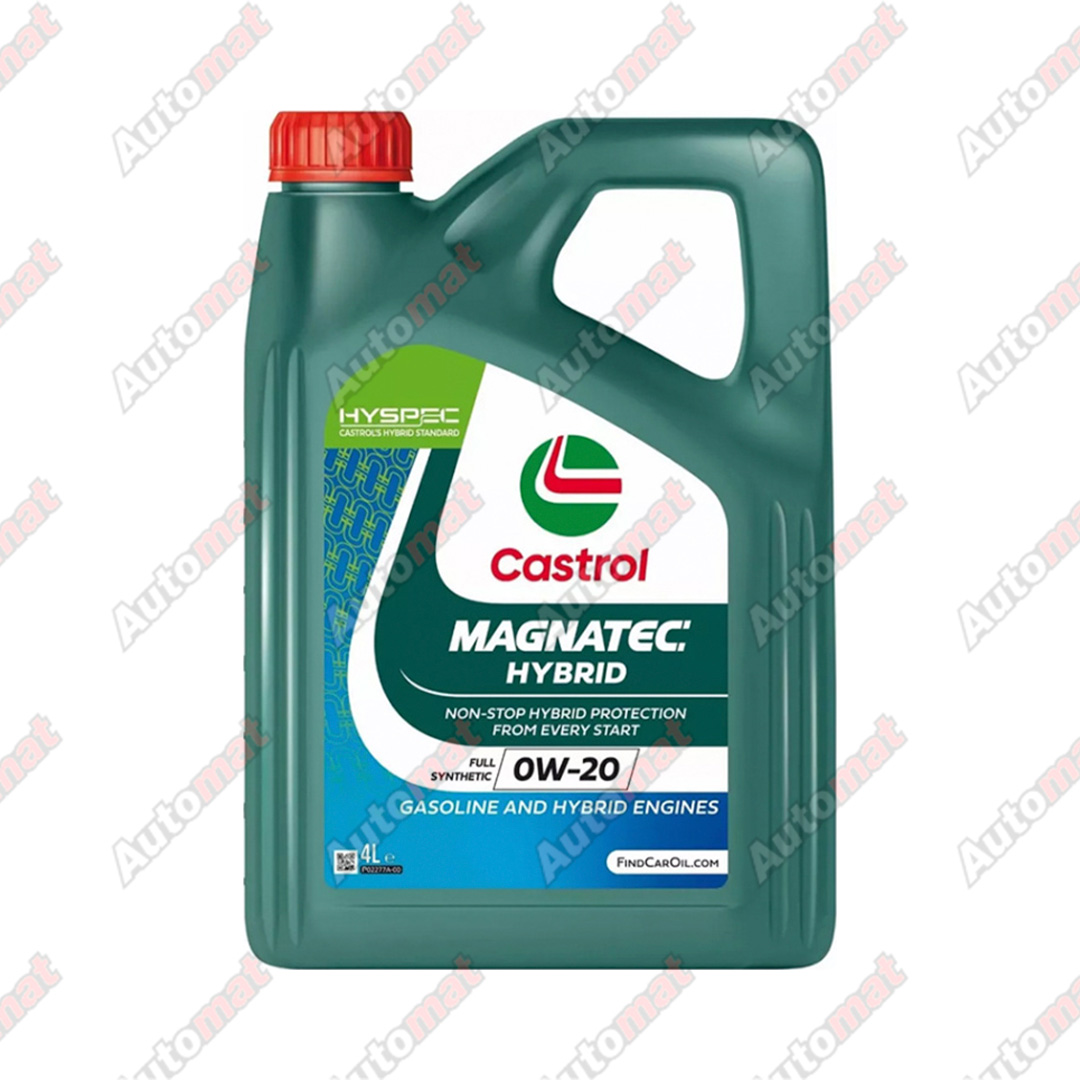 Моторное масло Castrol Magnatec Hybrid 0W-20, 4л