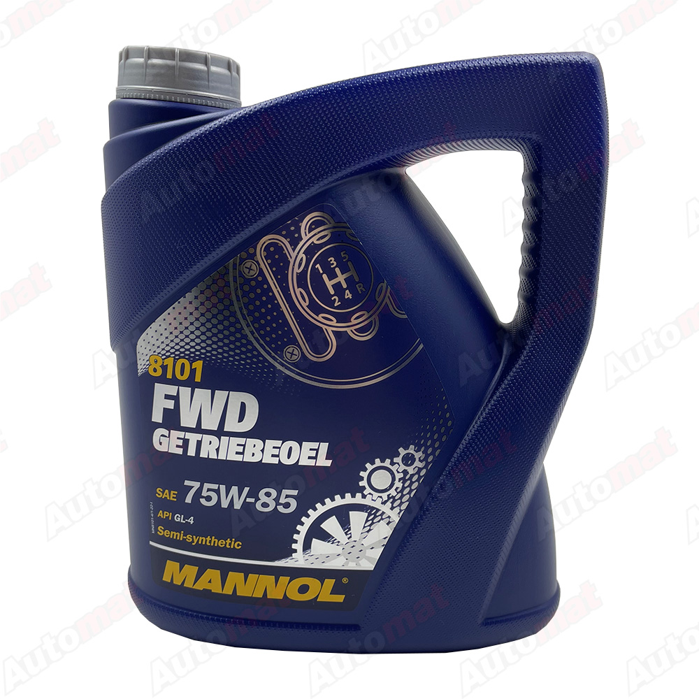 Масло трансмиссионное полусинтетическое MANNOL 75W-85 GL-4, 4л