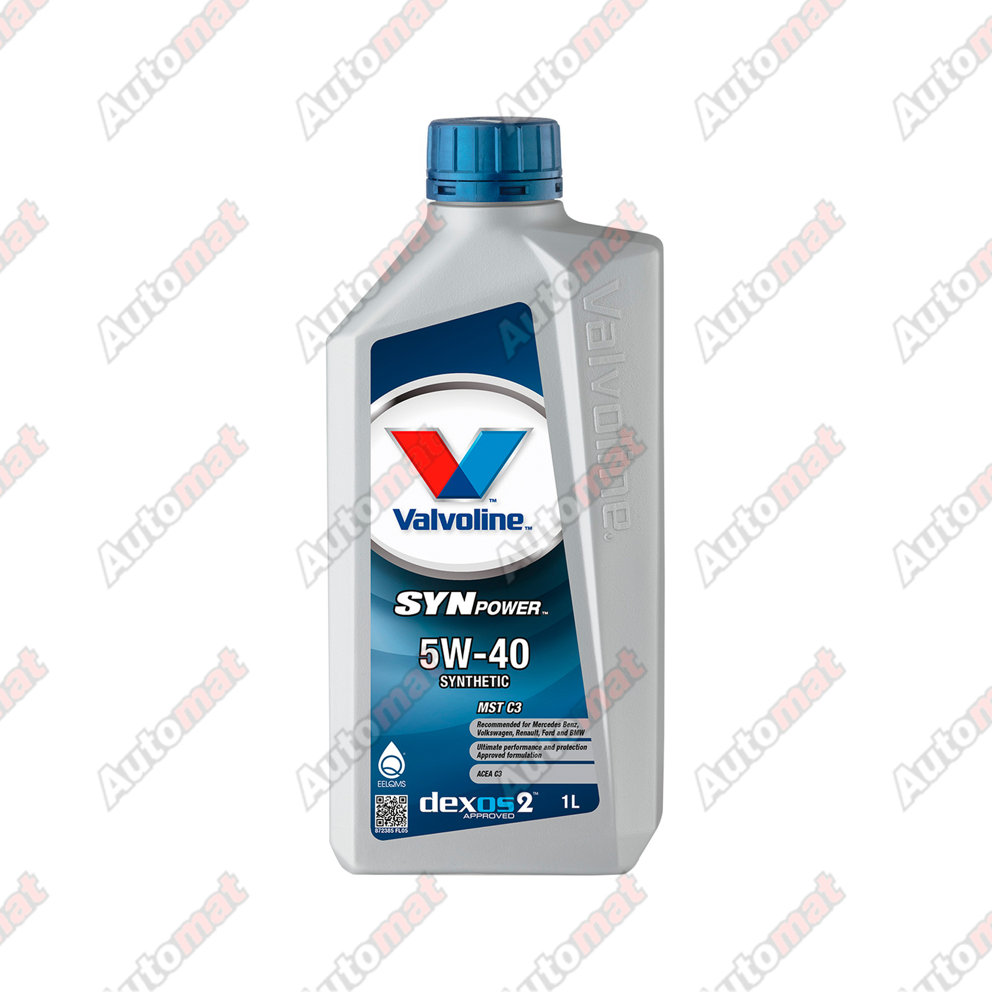 Масло моторное Valvoline SynPower MST 5W-40 C3, 1л