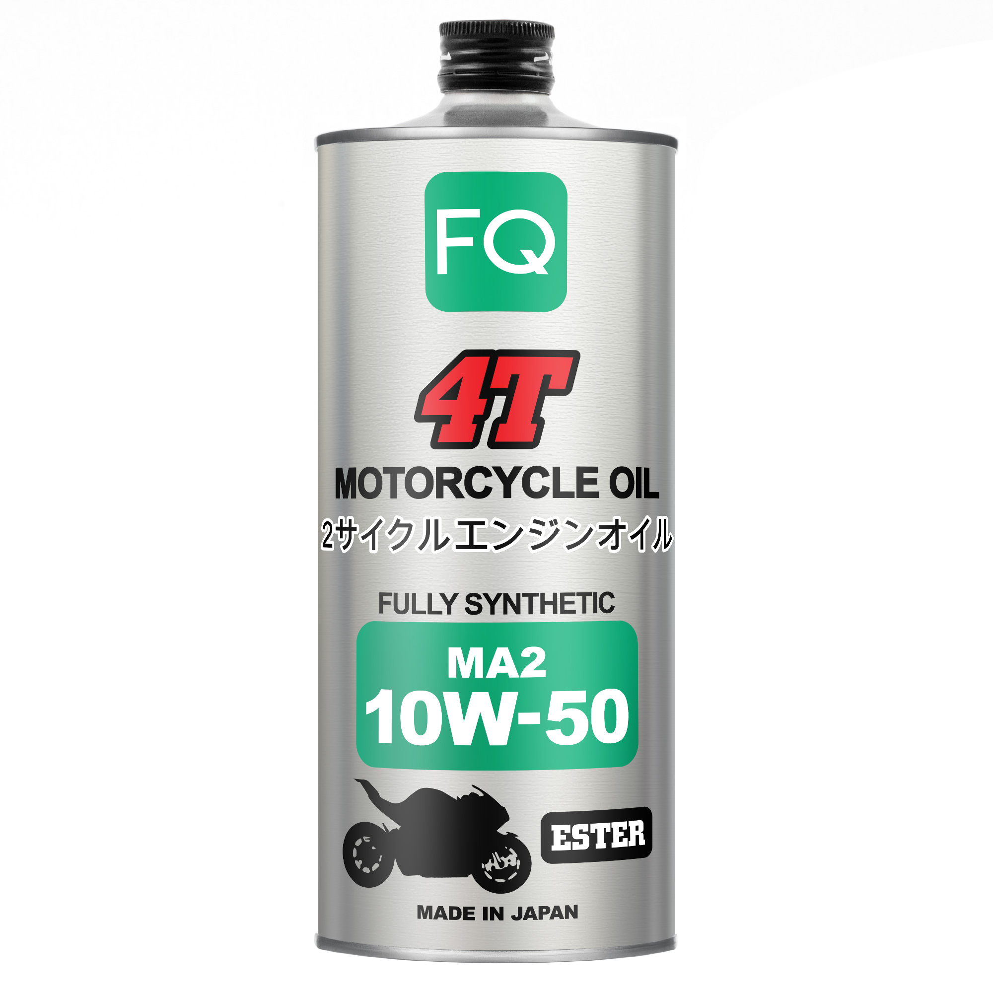 Масло моторное FQ 10W-50 4T MA2/SP FULLY SYNTHETIC (ESTER), 1л