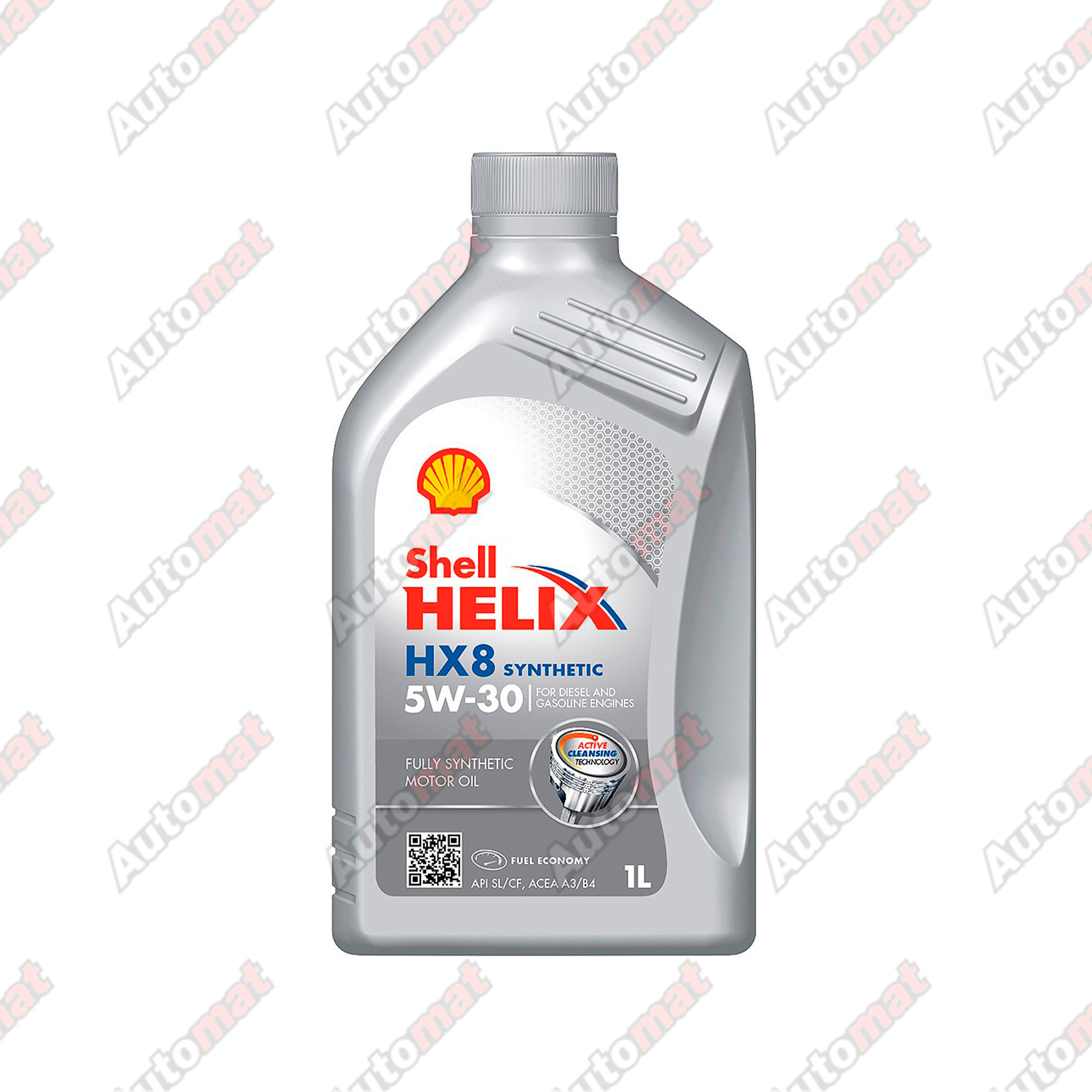 Моторное масло Shell Helix HX8 Syn 5W-30 SL/CF A3/B4, 1л