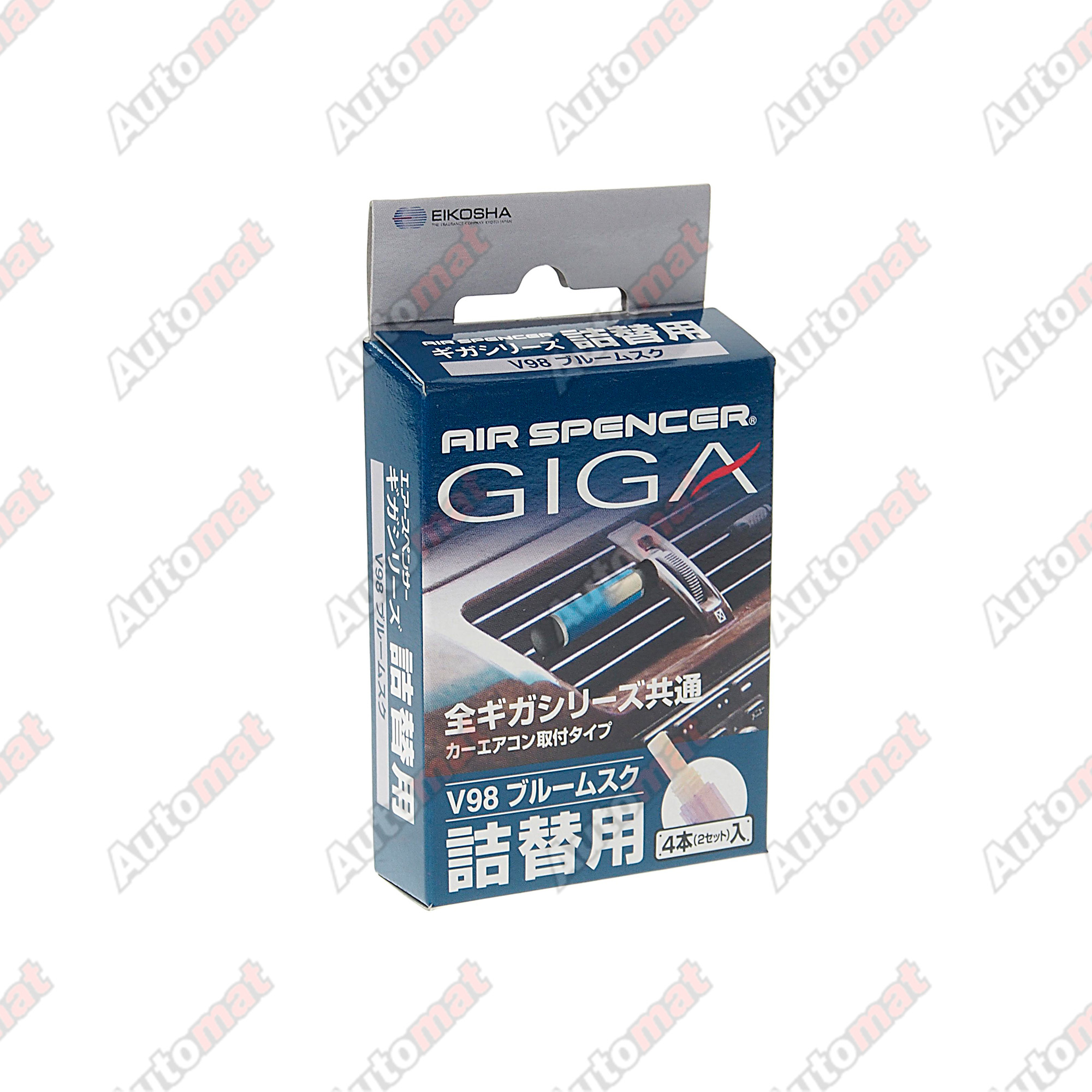 Ароматизатор на кондиционер EIKOSHA GIGA CLIPIA II - BLUE MUSK