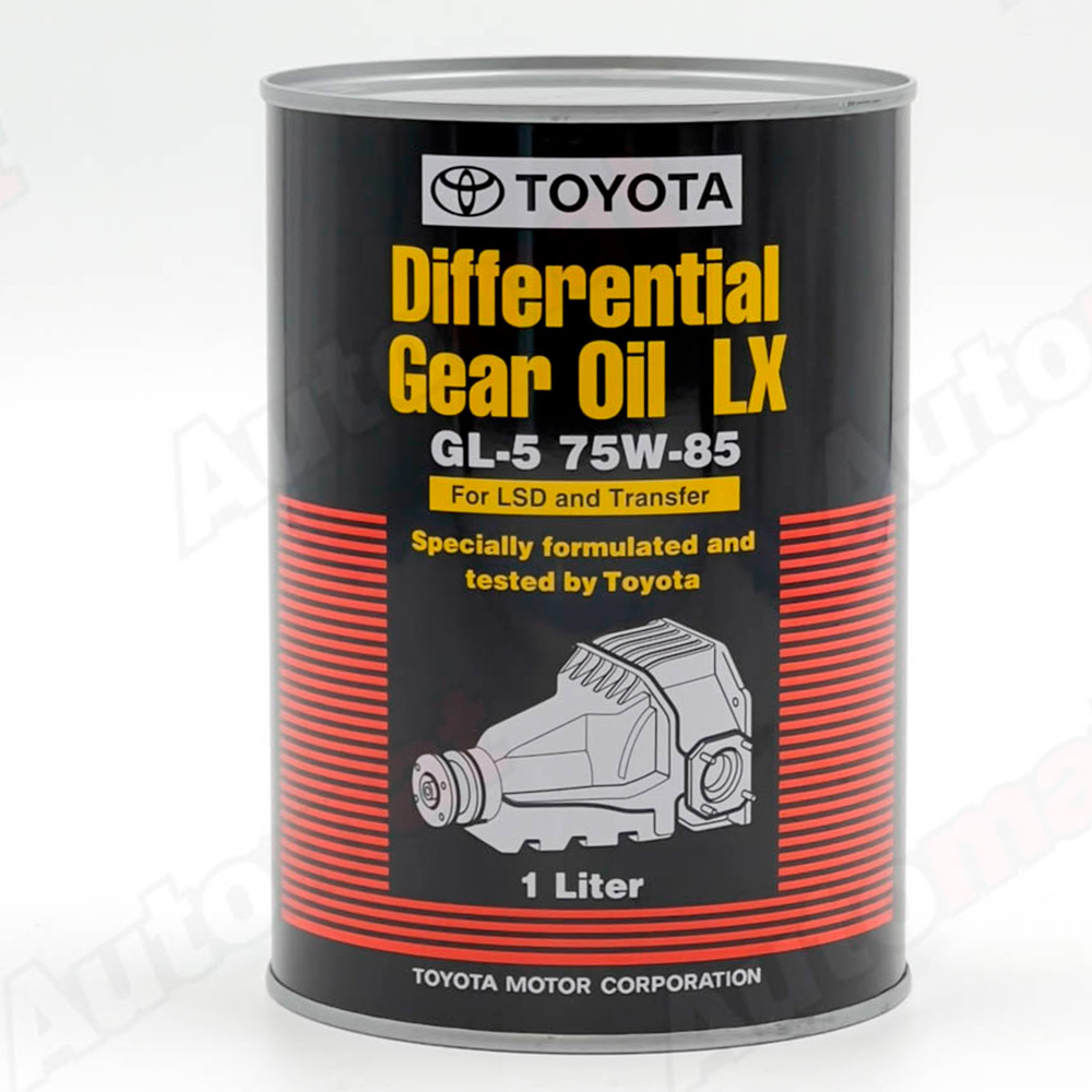 Трансмиссионная жидкость TOYOTA DIFFERENTIAL GEAR LX GL-5, 1л