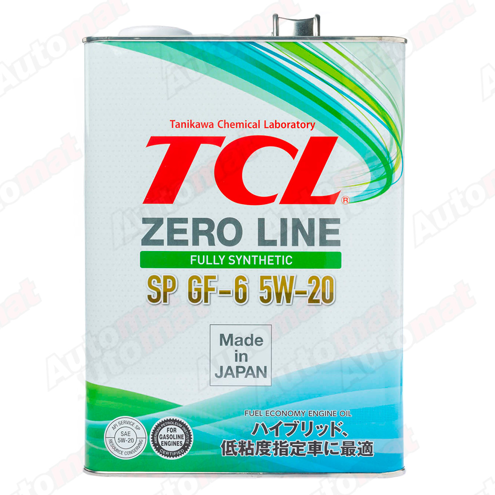 Моторное масло TCL Zero Line Fully Synth Fuel Economy 5W-20 SP GF-6, 4л