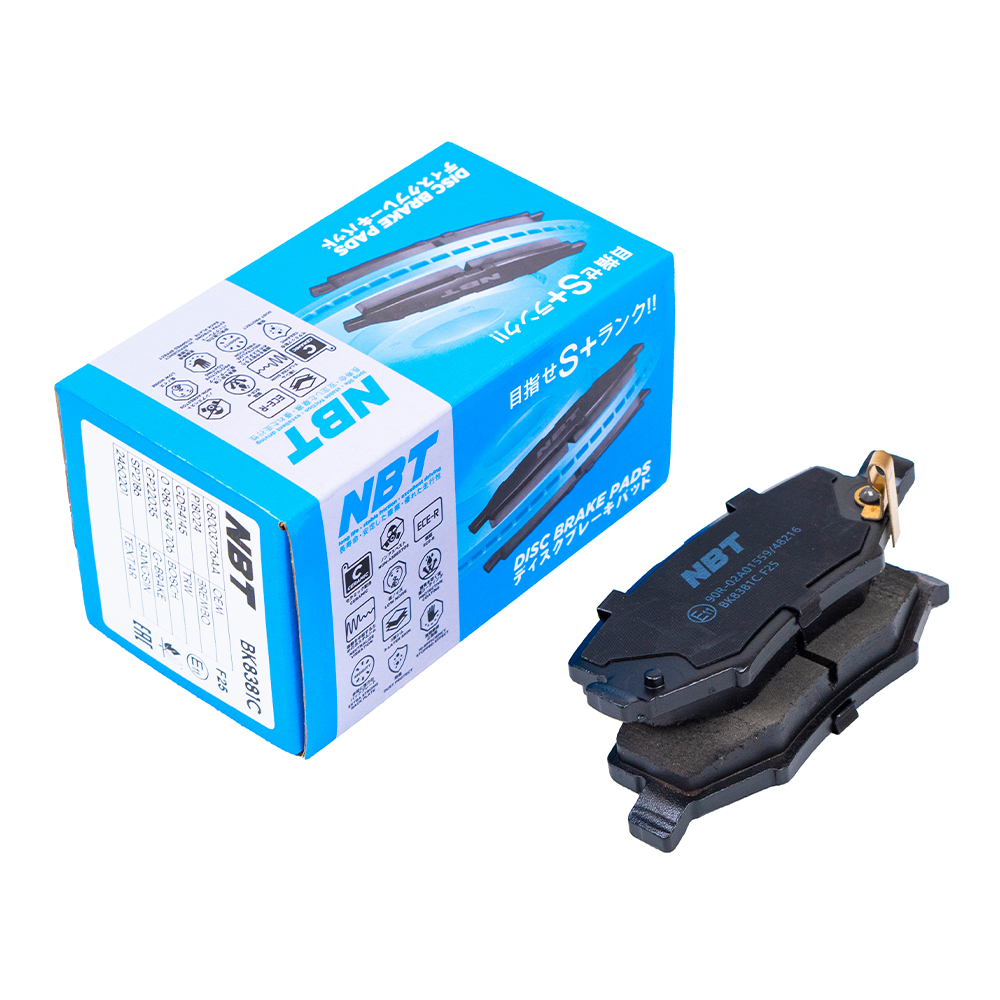 Колодки тормозные дисковые NBT BK8381C / SP2186 / 2460201 / 0986494706 / GDB4145 / P18024 / GP22035