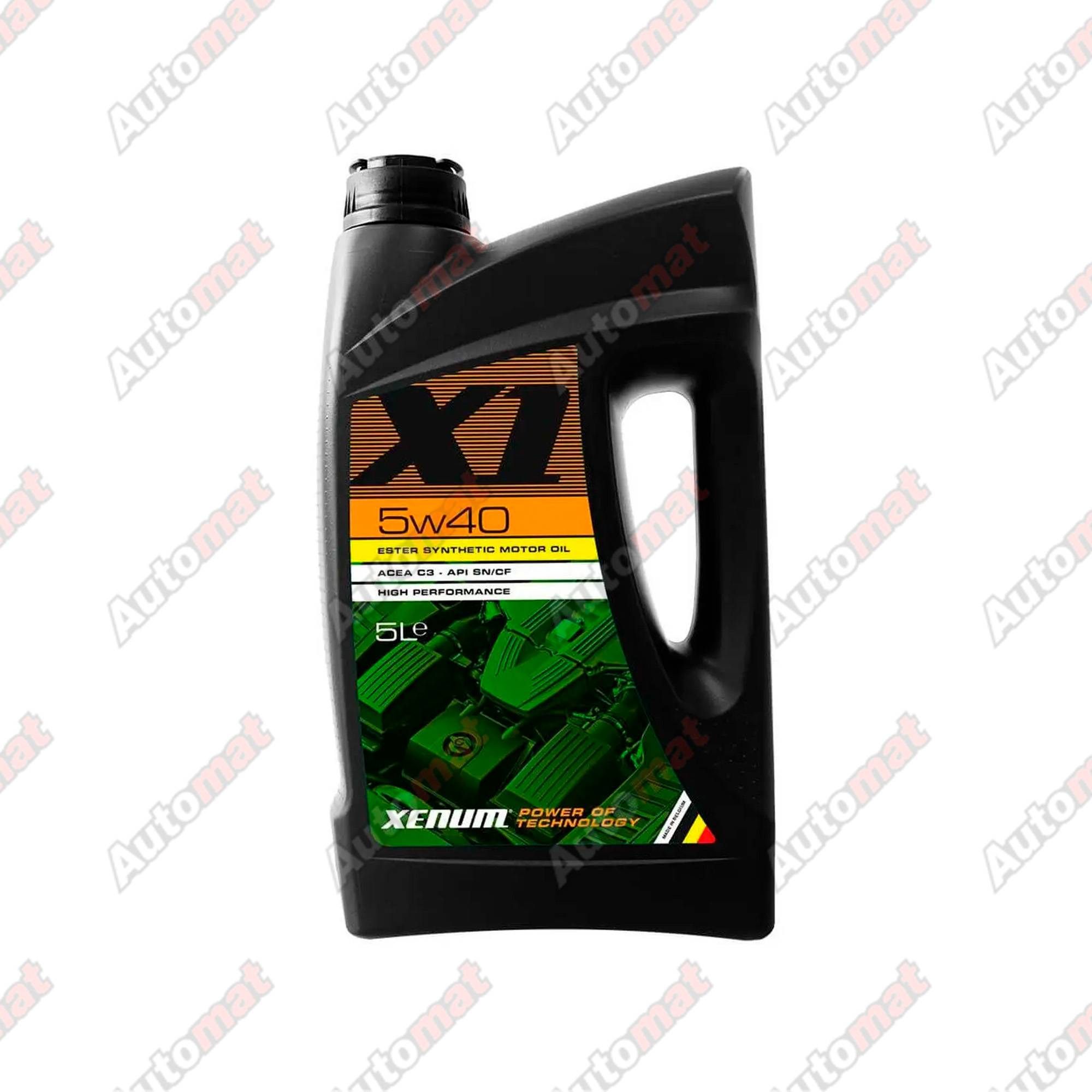 Моторное масло XENUM X1 5W-40 SN/CF A3/B4/C3, 5л