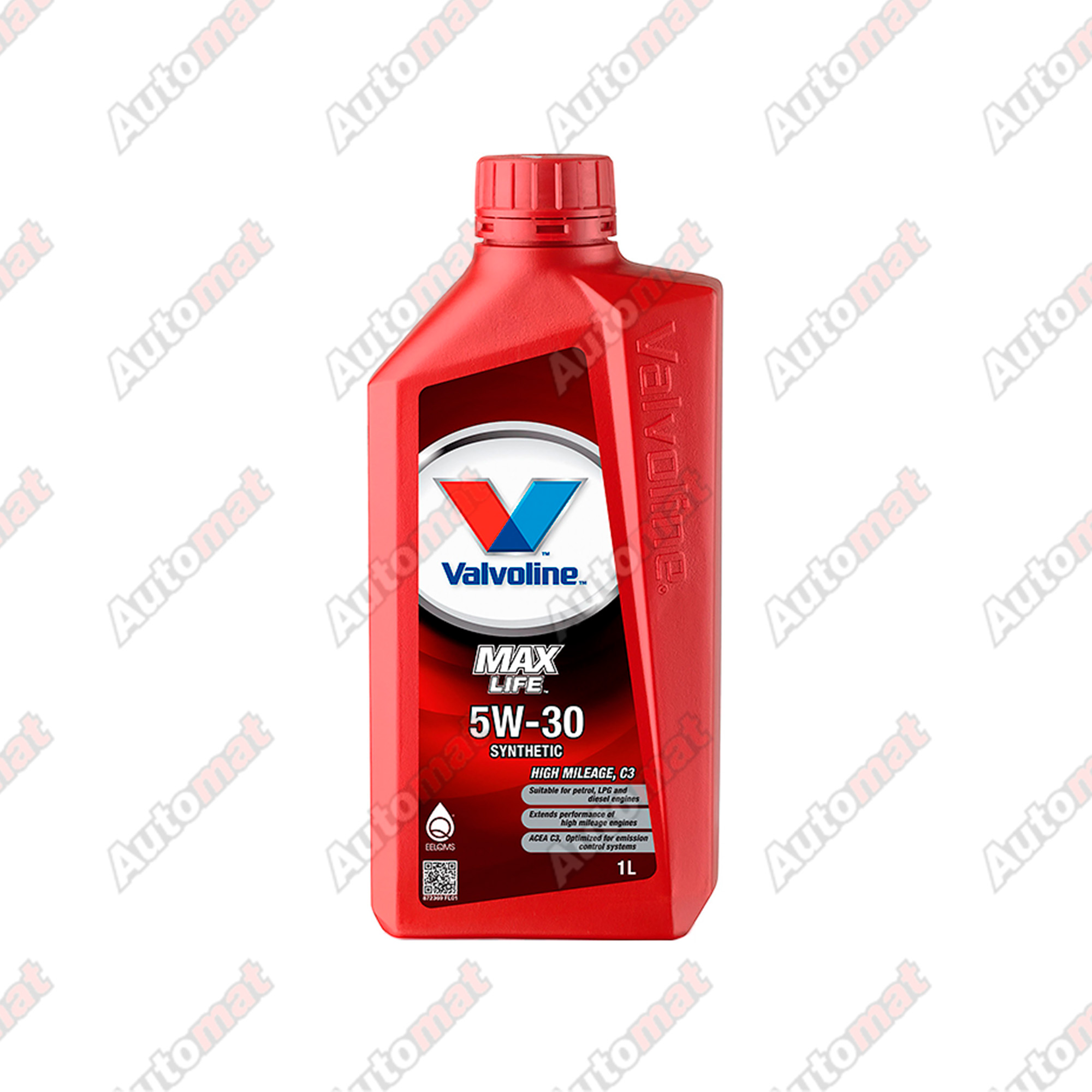 Моторное масло Valvoline MAXLIFE 5W-30 SN/CF C3, 1л