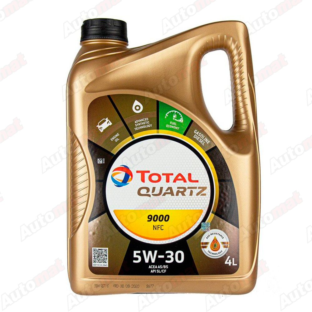 Масло моторное Total Quartz 9000 Future NFC 5W-30 SL/CF, 5л