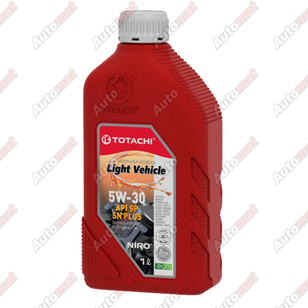 Масло моторное полусинтетическое TOTACHI NIRO LV SEMI-SYNTHETIC SAE 5W-30 API SP 1л