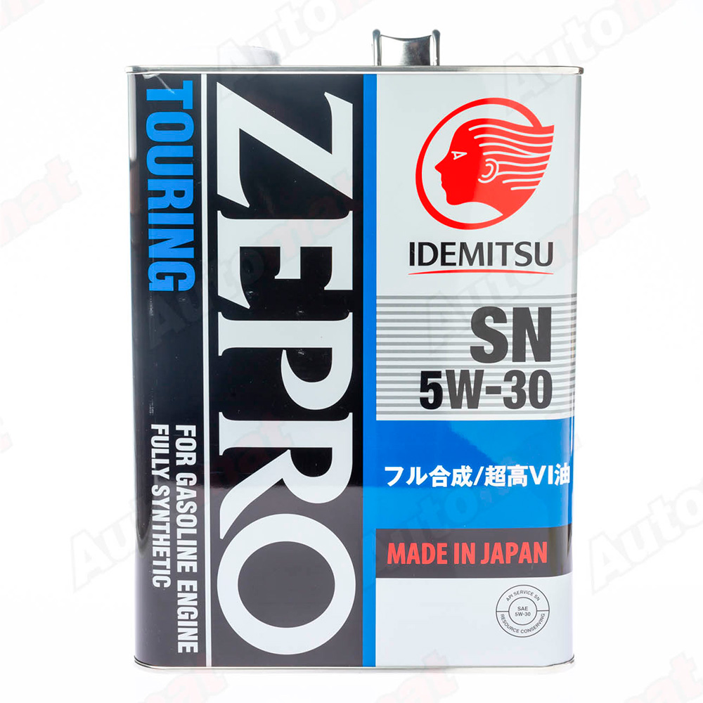 Моторное масло IDEMITSU ZEPRO TOURING 5W-30 SN FULLY SYNTHETIC, 4л