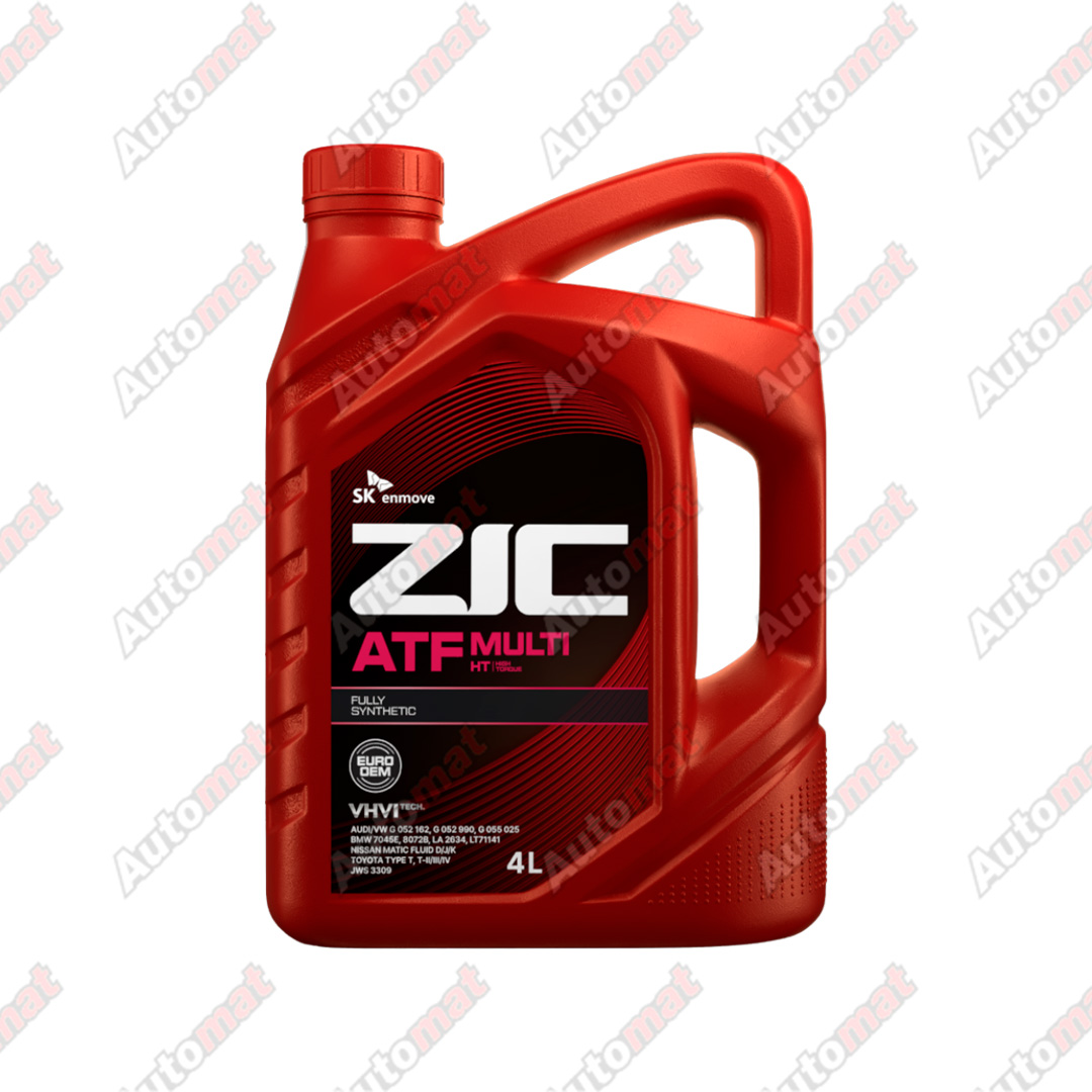 Масло трансмиссионное ZIC ATF Multi HT, 4л
