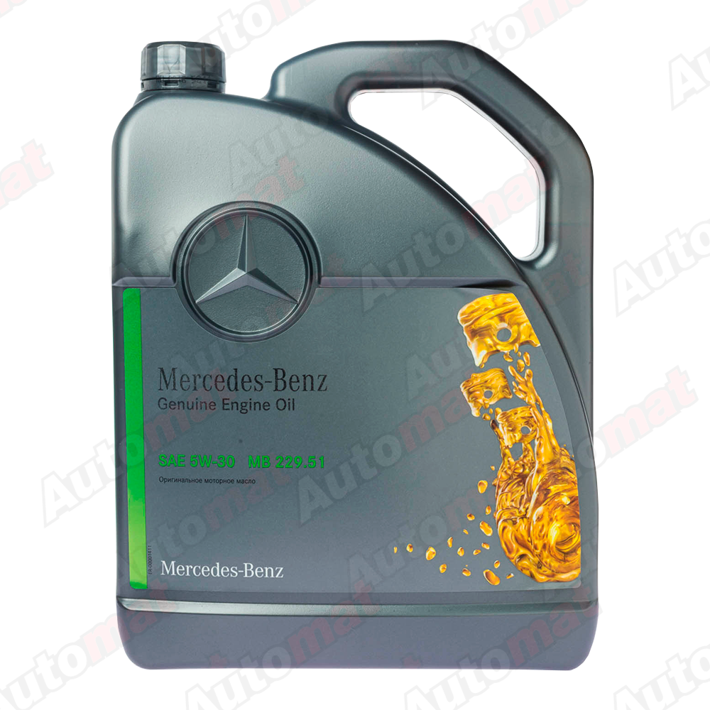 Моторное масло Mercedes-Benz 5W-30 229.51 A000989220713FBDR, 5л