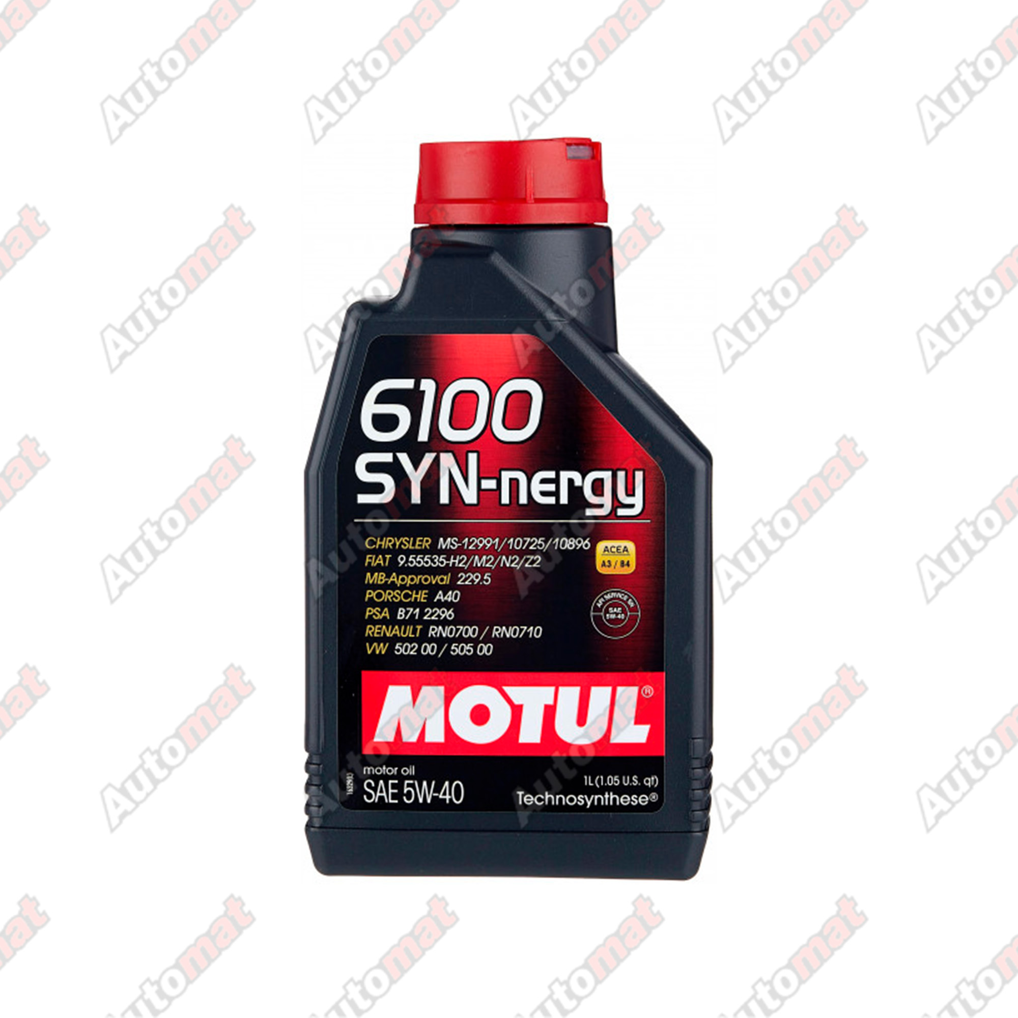 Моторное масло Motul 6100 SYN-NERGY 5W40 Technosynthese, 1л