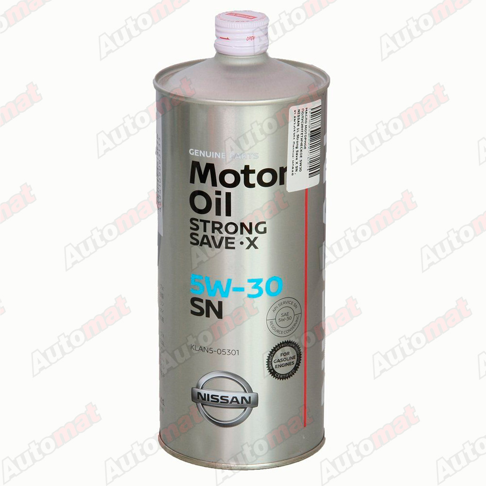 Моторное масло NISSAN STRONG SAVE X 5W-30 SN, 1л KLAN5-05301