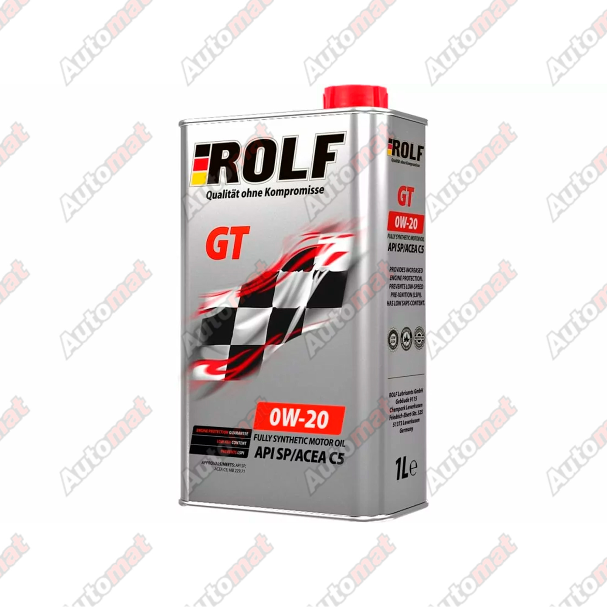 Масло моторное ROLF GT 0W-20 SP C5, 1л