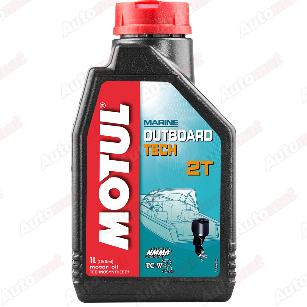 Масло моторное минеральное Motul Outboard 2T, 1л