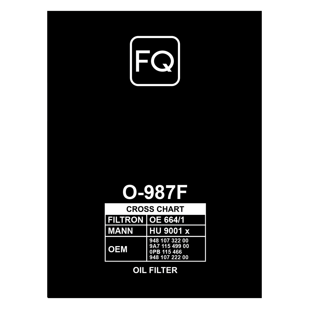 Масляный фильтр FQ O-987F
