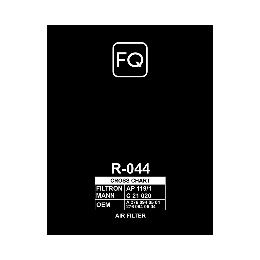 Фильтр воздушный FQ R-044
