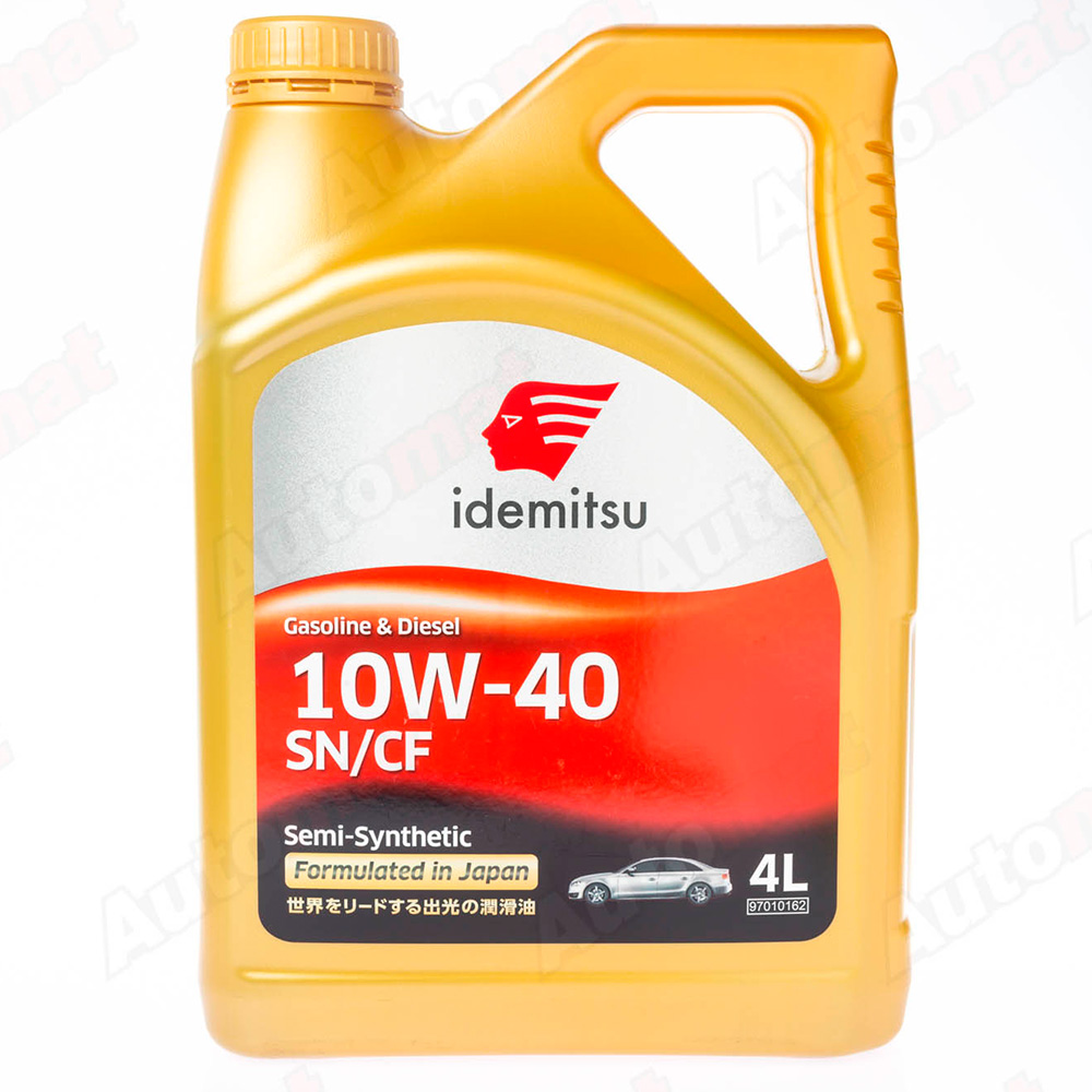 Моторное масло IDEMITSU S-S 10W-40 SN/CF SEMI-SYNTHETIC, 4л