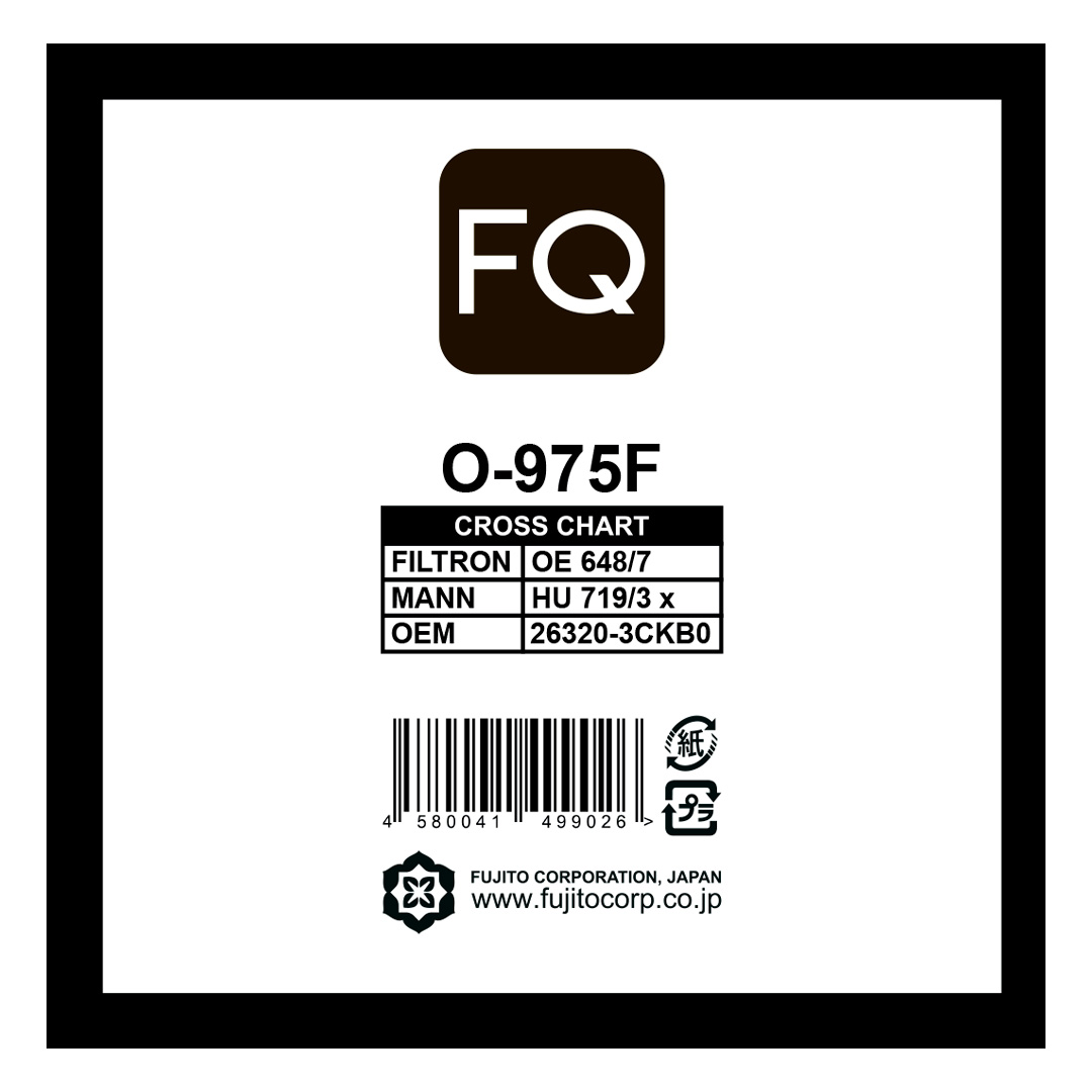 Масляный фильтр FQ O-975F