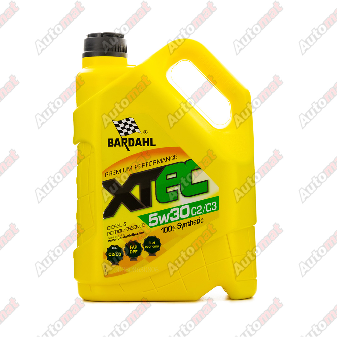 Масло моторное BARDAHL XTEC 5W-30 SN/CF C2/C3, 5л