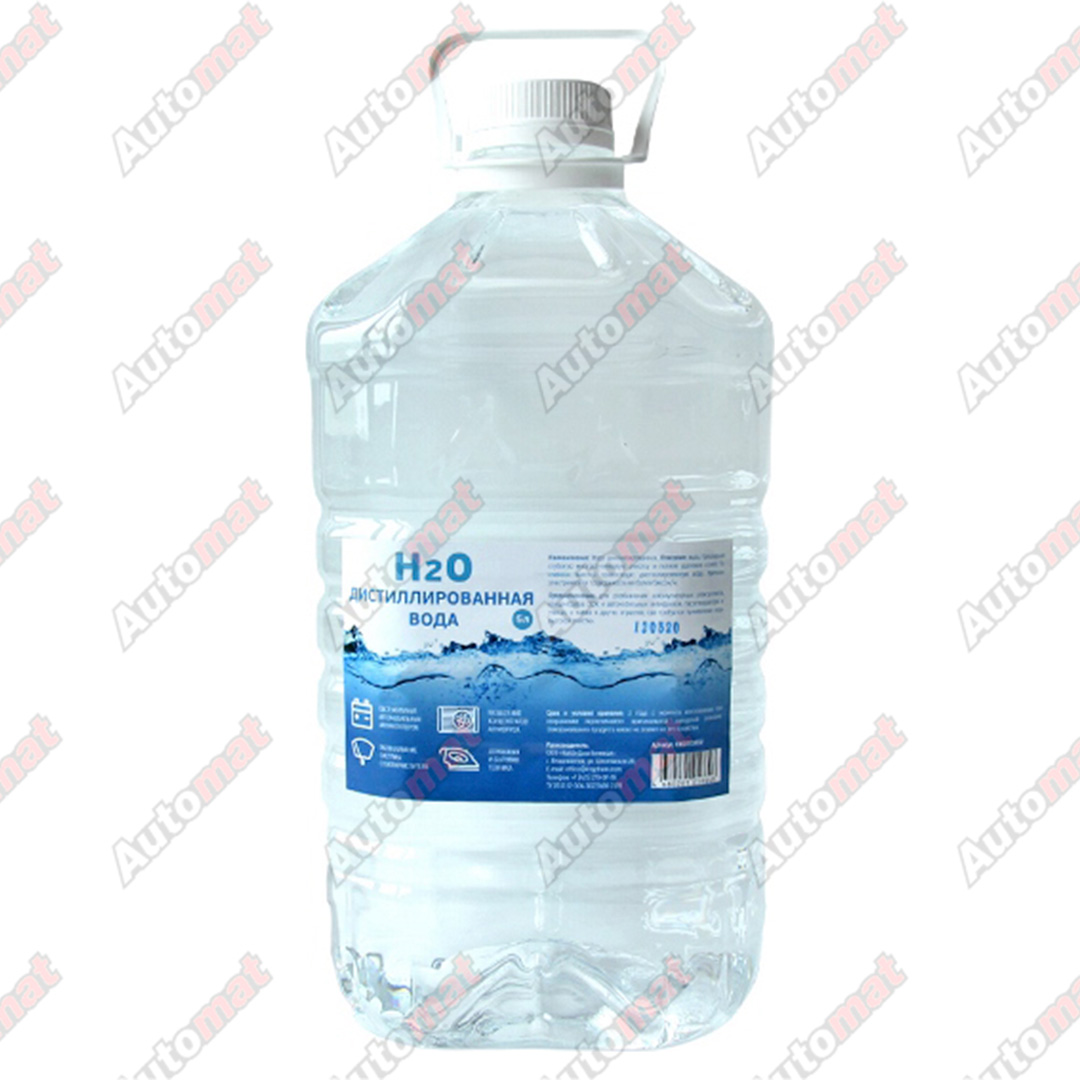 Вода дистиллированная, 5л