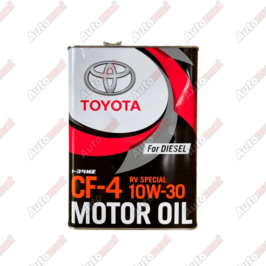 Моторное масло Toyota Diesel Oil RV Special 10W-30 CF-4, 4л