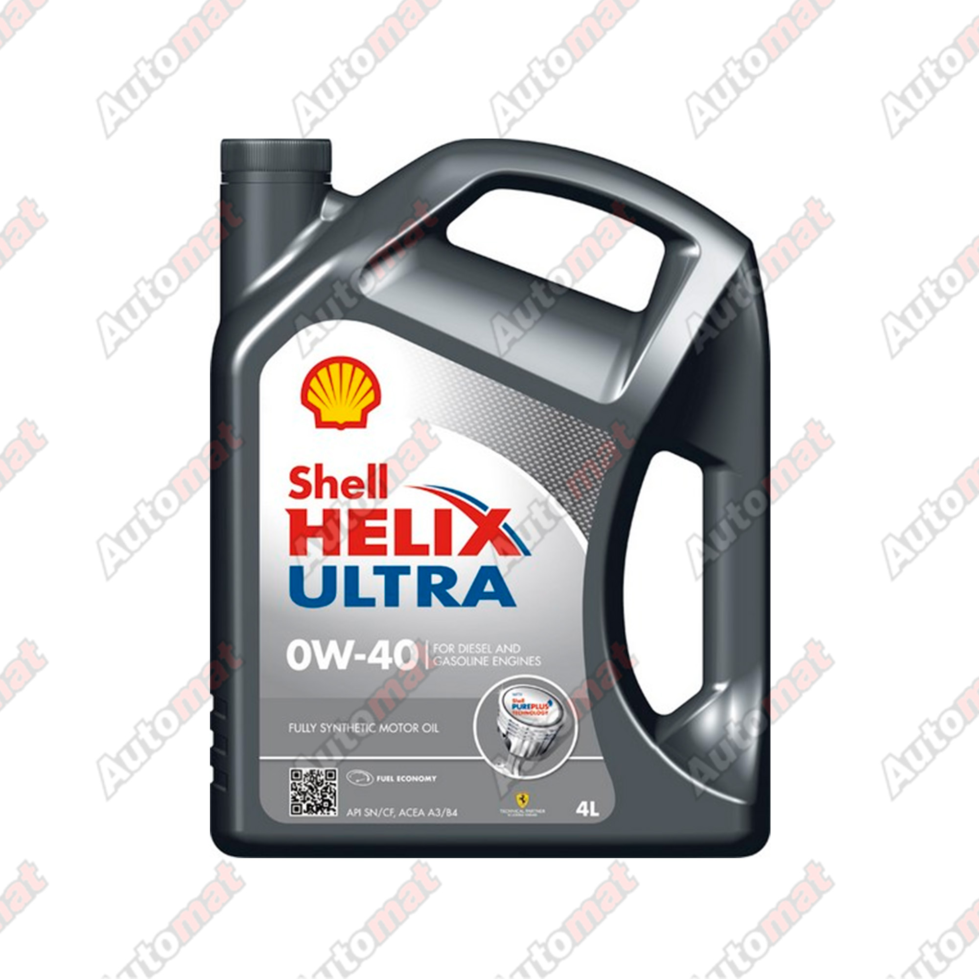 Моторное масло Shell Helix Ultra 0W-40 CARBON NEUTRAL SP A3/B4, 4л