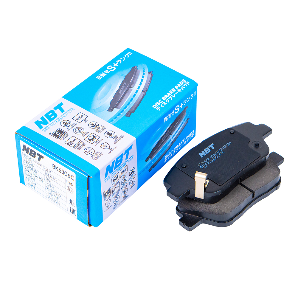 Колодки тормозные дисковые NBT BK6306C / NP6049 / SP1398 / 0986494755 / GDB3540 / P30066 / GP11302