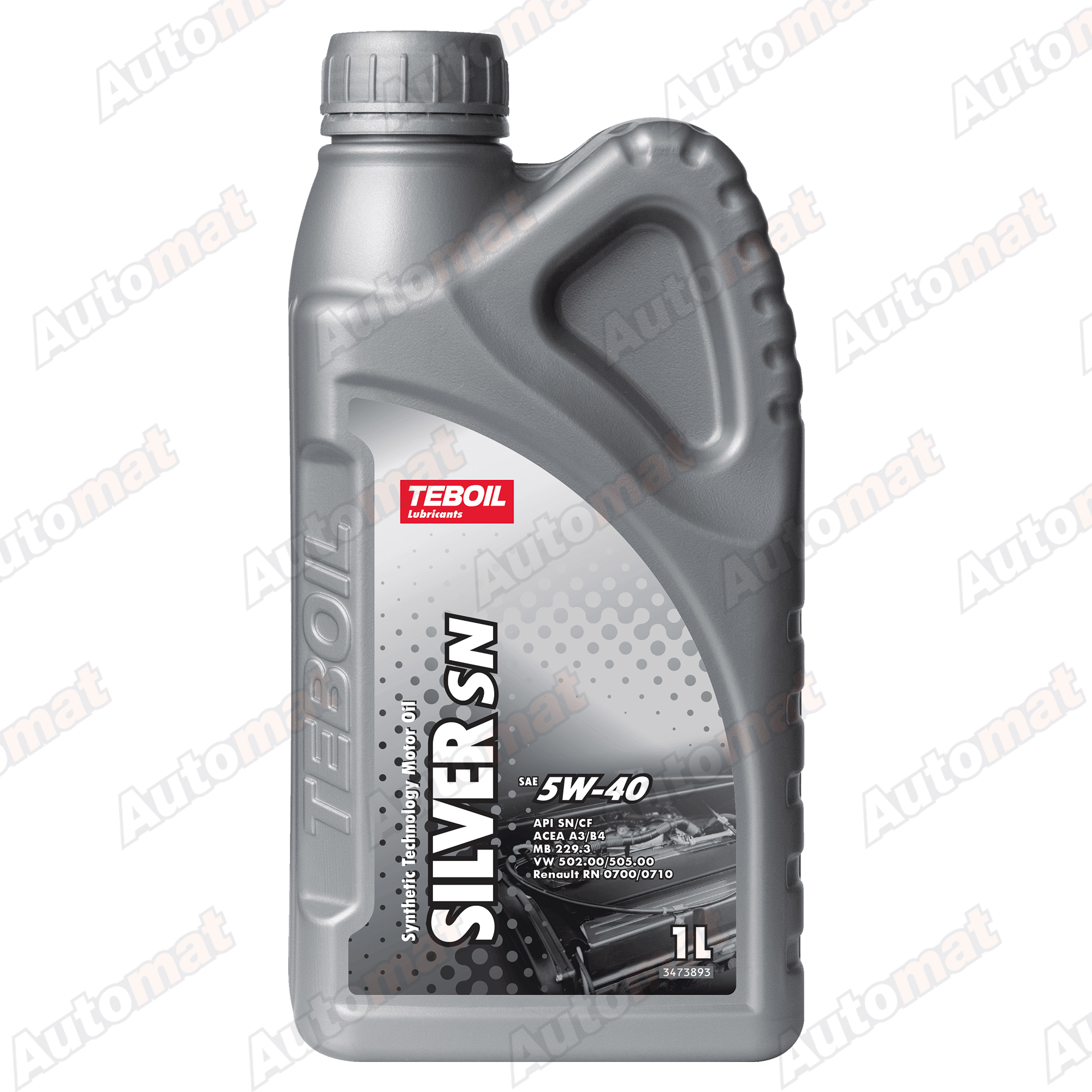 Масло моторное Teboil Silver 5W-30 SN полусинтетическое, 1л