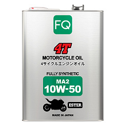 Масло моторное FQ 10W-50 4T MA2/SP FULLY SYNTHETIC (ESTER), 4л