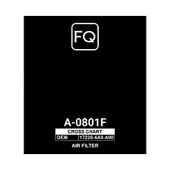 Фильтр воздушный FQ A-0801F