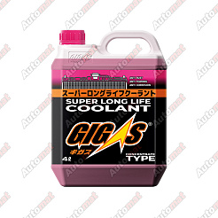 Антифриз GIGAS SUPER LONG LIFE COOLANT CONCENTRATE PINK, розовый, 4л