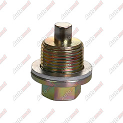 Болт маслосливной с магнитом MASUMA (с шайбой) Honda 20*1.5mm Арт. M-45