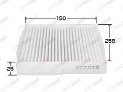 Фильтр салонный VIC AC-210E
