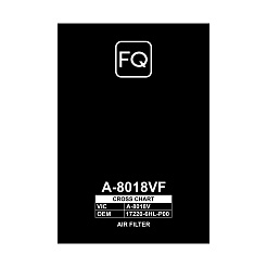 Фильтр воздушный FQ A-8018VF